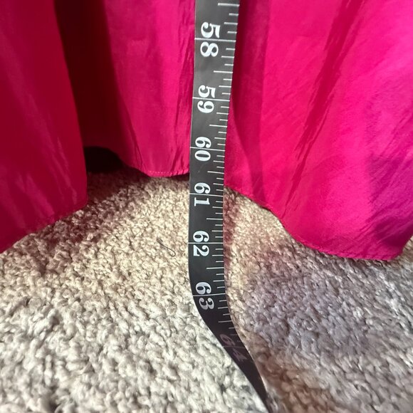 📌Tony Bowls LeGala Beaded Hot Pink Mermaid  Prom - Pageant - Formal Dress - Picture 7 of 16